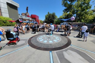 Arc Reactor Tiles Finally Uncovered at Avengers Campus in Disney California Adventure