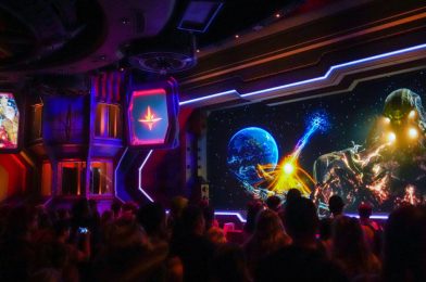 Gloria Estefan Visits Guardians of the Galaxy: Cosmic Rewind at EPCOT