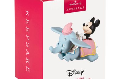 2022 Hallmark Disney Parks Ornaments Feature Pirates of the Caribbean, Dumbo the Flying Elephant, and the 50th Anniversary of Walt Disney World