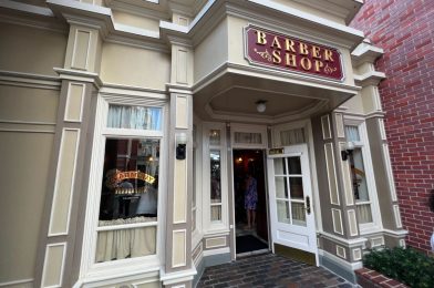 PHOTOS: Harmony Barber Shop Reopens at Magic Kingdom