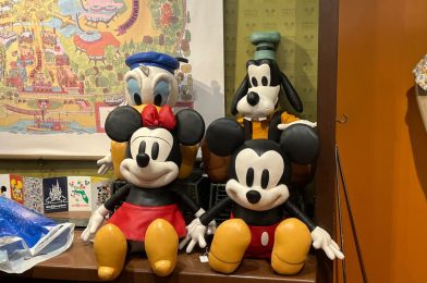 New Leather Mickey and Friends Plush by Coach Available at Walt Disney World
