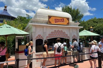 REVIEW: India Brings the Flavor with Chicken Tikka Masala and Samosa at the 2022 EPCOT International Food & Wine Festival