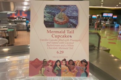REVIEW: Mermaid Tail Cupcake Returns to Disney’s Art of Animation Resort for World Princess Week