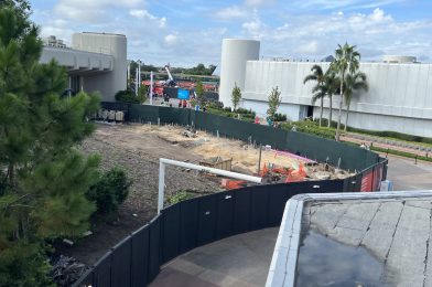 PHOTO REPORT: EPCOT 8/28/22 (Kakamora Take Over Journey of Water Construction, Princess Tiana Ears, Reduced Menu at Creations, & More)