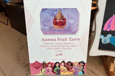 REVIEW: Celebrate World Princess Week With the Aurora Fruit Tart at Le Petit Café in Disney’s Riviera Resort