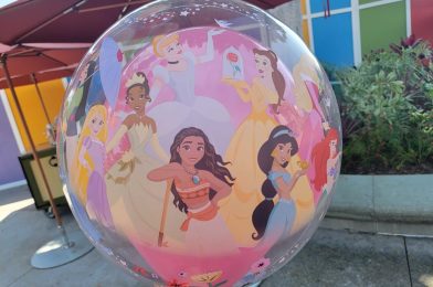 New Disney Princess Balloons Debut at the Disneyland Resort