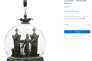 UPDATE: Disney Quietly Corrects Error After Misidentifying Haunted Mansion Characters on New Merchandise