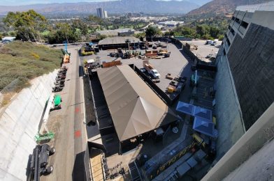 Walls Down Outside Rumored La Llorona House for Halloween Horror Nights at Universal Studios Hollywood