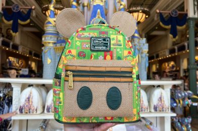 Mickey Mouse: The Main Attraction Enchanted Tiki Room Loungefly Backpack Arrives at Walt Disney World