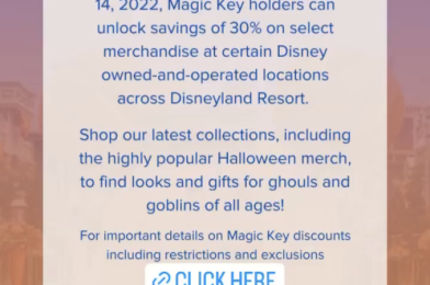 Disneyland Magic Key Holder Merchandise Discount Increasing to 30% for All Tiers Later This Month