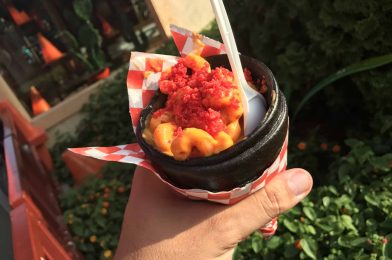 REVIEW: Return of Fruity Sugar Churro and Spicy Mac & Cheese Cone for Cars Land Halloween at Disney California Adventure