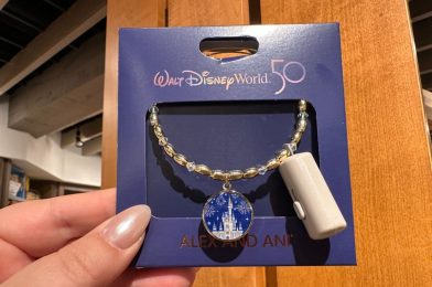 New Cinderella Castle 50th Anniversary Alex and Ani Bracelet at Walt Disney World