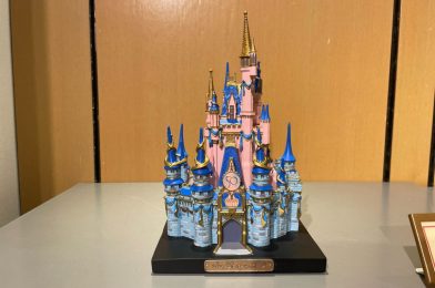 New 50th Anniversary Cinderella Castle Statue Available at Walt Disney World