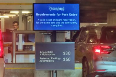 Disneyland Resort Increases Preferred Parking by $5 as Price Hikes Mount