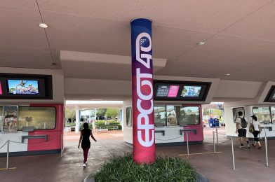PHOTO REPORT: EPCOT 10/1/22 (EPCOT’s 40th Anniversary, Long Lines for Exclusive Merchandise, Spaceship Earth Show Remembers Classic EPCOT, & More)