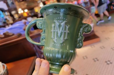 The Haunted Mansion Urn Mug Available at Disneyland
