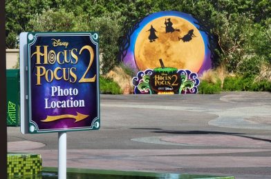 ‘Hocus Pocus 2’ Photo Op Materializes At Disneyland Resort