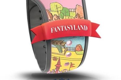 New Retro Map MagicBands Featuring Magic Kingdom Lands Available for Resort Guest Pre-Arrival Orders