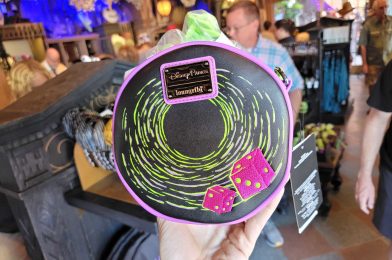 Oogie Boogie Round Crossbody Bag by Loungefly Available at Disneyland