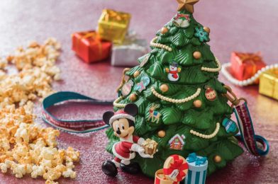 Christmas Tree Popcorn Bucket Coming November 1 to Tokyo Disney Resort