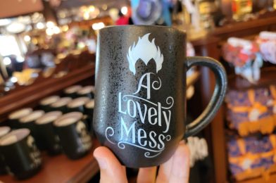 New Ursula Mug, Hades Tee, Maleficent Candle, and More Villains Merchandise at Disneyland Resort