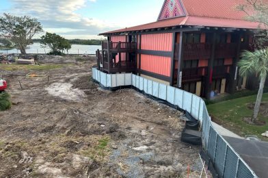 Trees Cleared at Disney Vacation Club Wing Construction Site at Disney’s Polynesian Village Resort