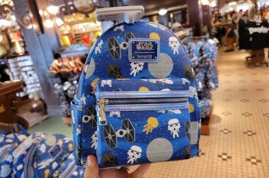 New ‘Star Wars’ Loungefly Backpack Featuring Spaceships at Disneyland Resort