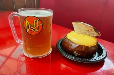 REVIEW: Dufftoberfest Beer and Pretzel Bowl With Cheese at Universal Studios Florida