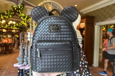 Mickey Mouse Woven Loungefly Mini Backpack Arrives at Walt Disney World