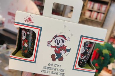 Vintage Mickey Christmas Merchandise Collection Arrives at Disneyland Resort