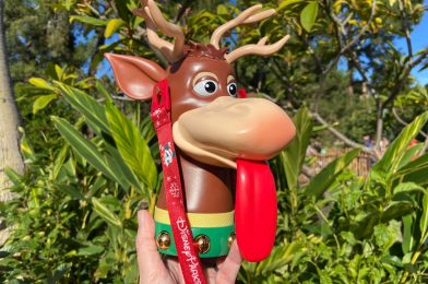 Christmas Parade Reindeer Sipper Prances Into Disneyland Resort for the Holidays
