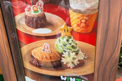 REVIEW: New Winter Menu from Kinopio’s Cafe in Super Nintendo World at Universal Studios Japan
