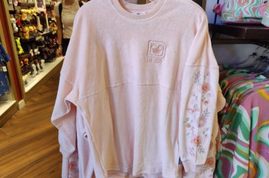 Floral Peach Spirit Jersey Now Available at Walt Disney World