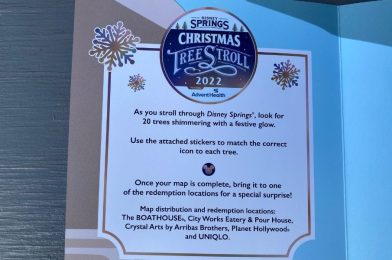 PHOTOS: Disney Springs Christmas Tree Stroll 2022