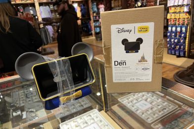 New 50th Anniversary Amazon Echo Den Stand Arrives at Walt Disney World