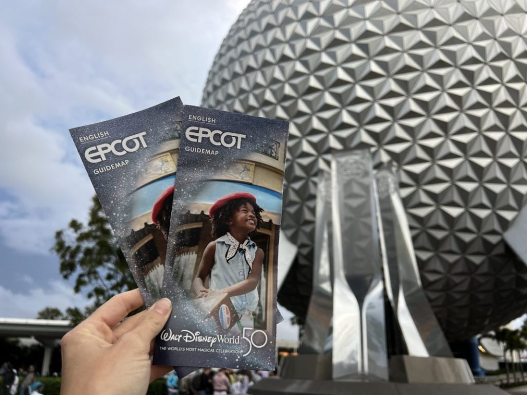 PHOTOS: New EPCOT Guidemap Debuts, All Mentions of Play! Pavilion ...