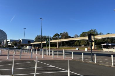 Color Coding Added to New EPCOT Parking Lot Signage Frames
