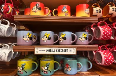 New Retro-Style Ombre Mickey and Friends Mugs Arrive at Walt Disney World