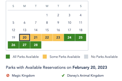 Magic Kingdom & Hollywood Studios Are Sold Out for Four Days This Week!