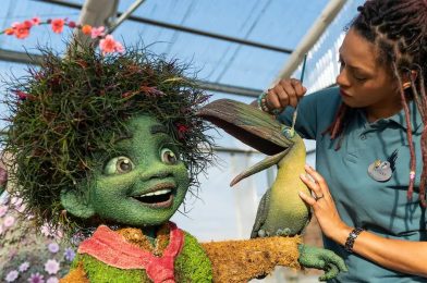 First Look at New Tiana and ‘Encanto’ Topiaries Coming to EPCOT International Flower & Garden Festival 2023