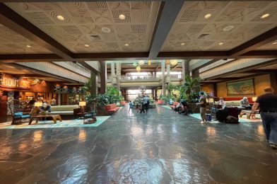 All Rugs Replaced in Disney’s Polynesian Village Resort Lobby