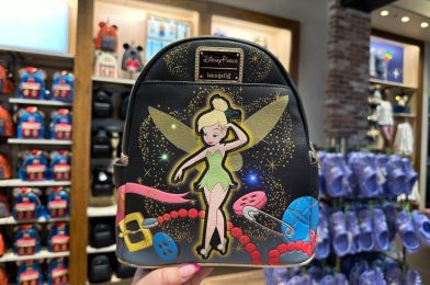 New Tinker Bell Light-Up Loungefly Backpack at Walt Disney World