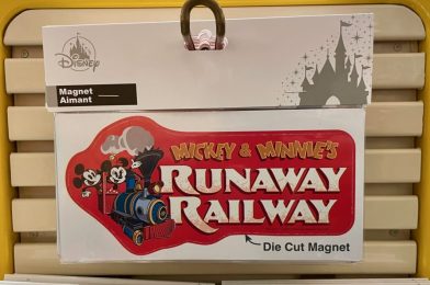 PHOTOS: First Mickey & Minnie’s Runaway Railway Merchandise Pulls In to Disneyland