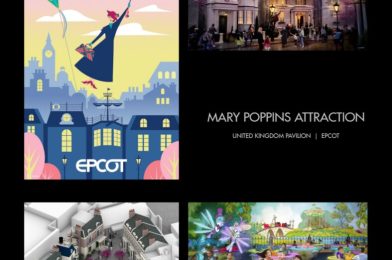 CONCEPT ART of ‘Postponed’ Mary Poppins Attraction at EPCOT Reveals ‘Teacups’ Style Indoor Spinner Ride
