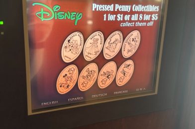 PHOTOS: Full List (With Locations) of Disney100 Pressed Pennies Celebrating 100 Years of Disney at Walt Disney World