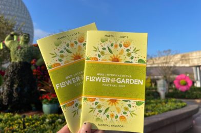 FIRST LOOK at the 2023 EPCOT International Flower & Garden Festival Passport