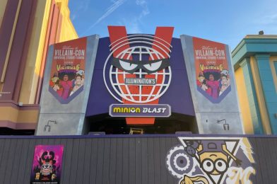 PHOTOS: Villain-Con Minion Blast Sign Updated and Villain Banners Added at Universal Studios Florida