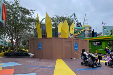 PHOTOS: Construction Walls Up in Marvel Super Hero Island at Universal Orlando Resort