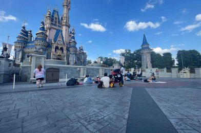 Crowds Already Building at Magic Kingdom in Anticipation Of ‘Happily Ever After’ Return