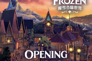 World of Frozen Opening at Hong Kong Disneyland in November 2023